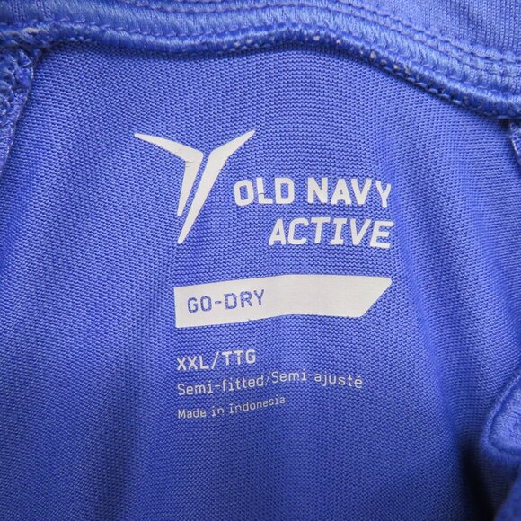 Old Navy Shirt Womens Size XXL Active Go Dry 1/4 Zip Pullover Long Sleeve Blue - Picture 6 of 9